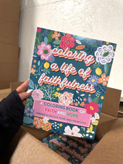 Coloring Book - Coloring A Life Of Faithfulness (Volume #2) - Pack of 12