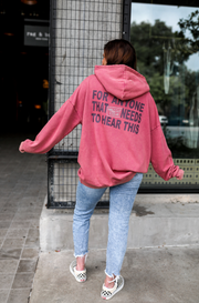 The Best Is Yet To Come (Wine) - "My Go To" Oversized Sweatshirt / Hoodie