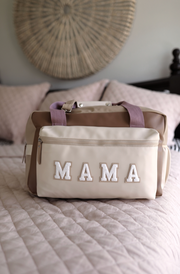 Duffle Bag - MAMA Color Block (Lavender/Latte) - Pack of 5