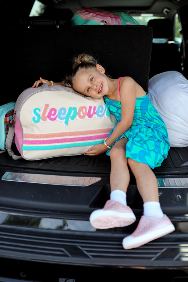 Duffle Bag Weekender - SLEEPOVER (Cream/Pink/Grey) - Pack of 5