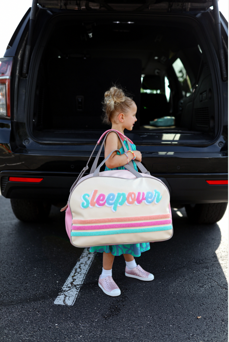 Duffle Bag Weekender - SLEEPOVER (Cream/Pink/Grey) - Pack of 5