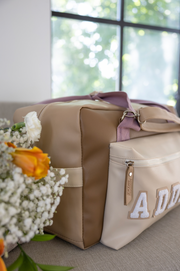 Duffle Bag - ARI - Custom Color Block (Lavender Latte) - Pack of 5