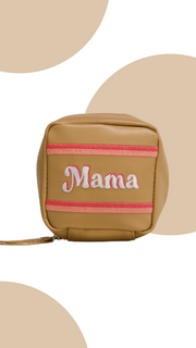 Travel Pouch (Tan) - Mama - Pack of 6