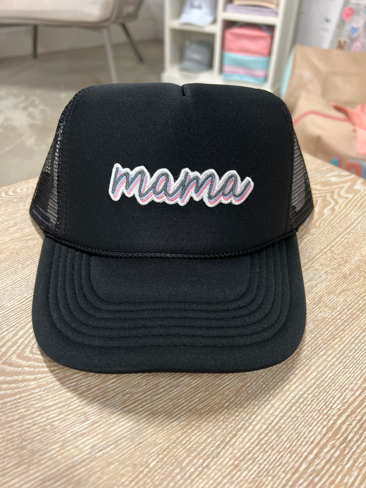 Cap - Mama Patch (Black) - Pack of 6