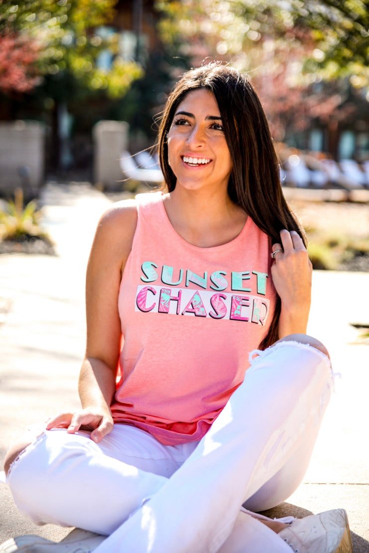 Sunset Chaser (Coral Heather) - Tank