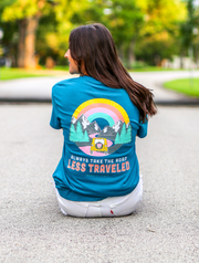 K&C - Road Less Traveled (Blue) - Short Sleeve/Crew