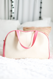 Duffle Bag (Cream) - Wifey - Pack Of 5