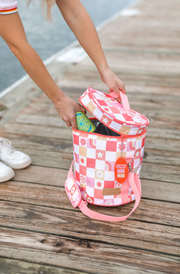 Soft Cooler - No Bad Days (Checkered) - Pack of 6