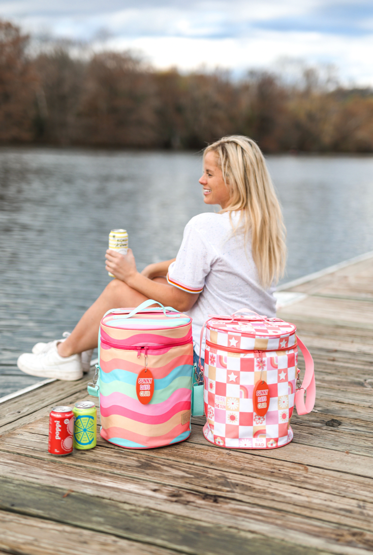 Soft Cooler - No Bad Days (Checkered) - Pack of 6