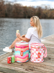 Soft Cooler - Make Waves (Coral/Turquoise) - Pack of 6