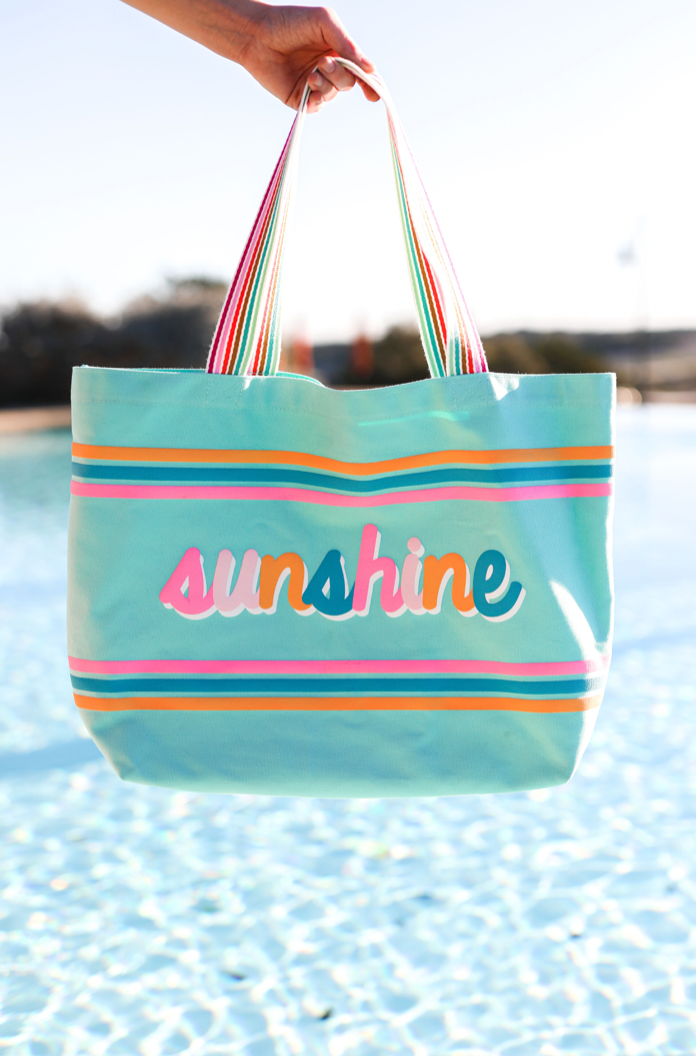 Canvas Tote - Sunshine (Mint) - Pack of 6