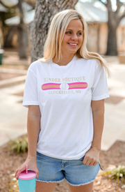 CUSTOM: Chic (White Sueded) - SS / V-Neck