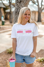 CUSTOM: Chic (White Sueded) - SS / V-Neck