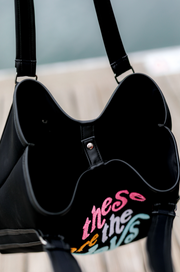 Neoprene Tote - These Are The Days (Black) - Pack of 5