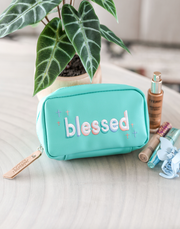 Tech Cosmetic Pouch (Mint) - Blessed - Pack of 6