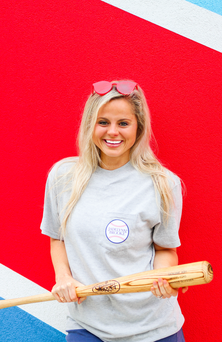 Baseball People Are My Kind Of People (Heather Light Grey) - Short Sleeve / Pocket