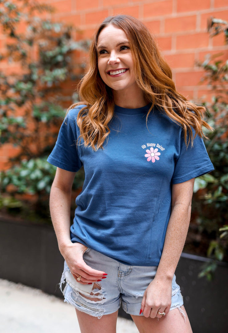 K&C - Find The Yay In Everyday (Marine) - Short Sleeve / Crew
