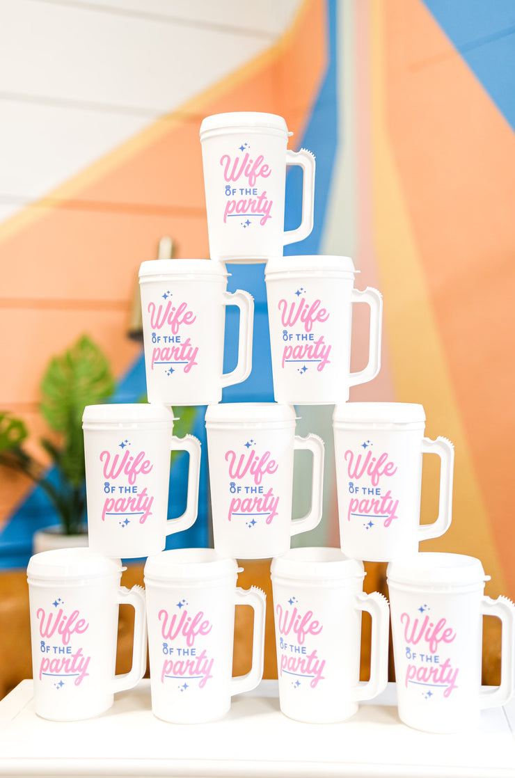 Thermo Jug - Wife Of The Party (White) - Packs of 6