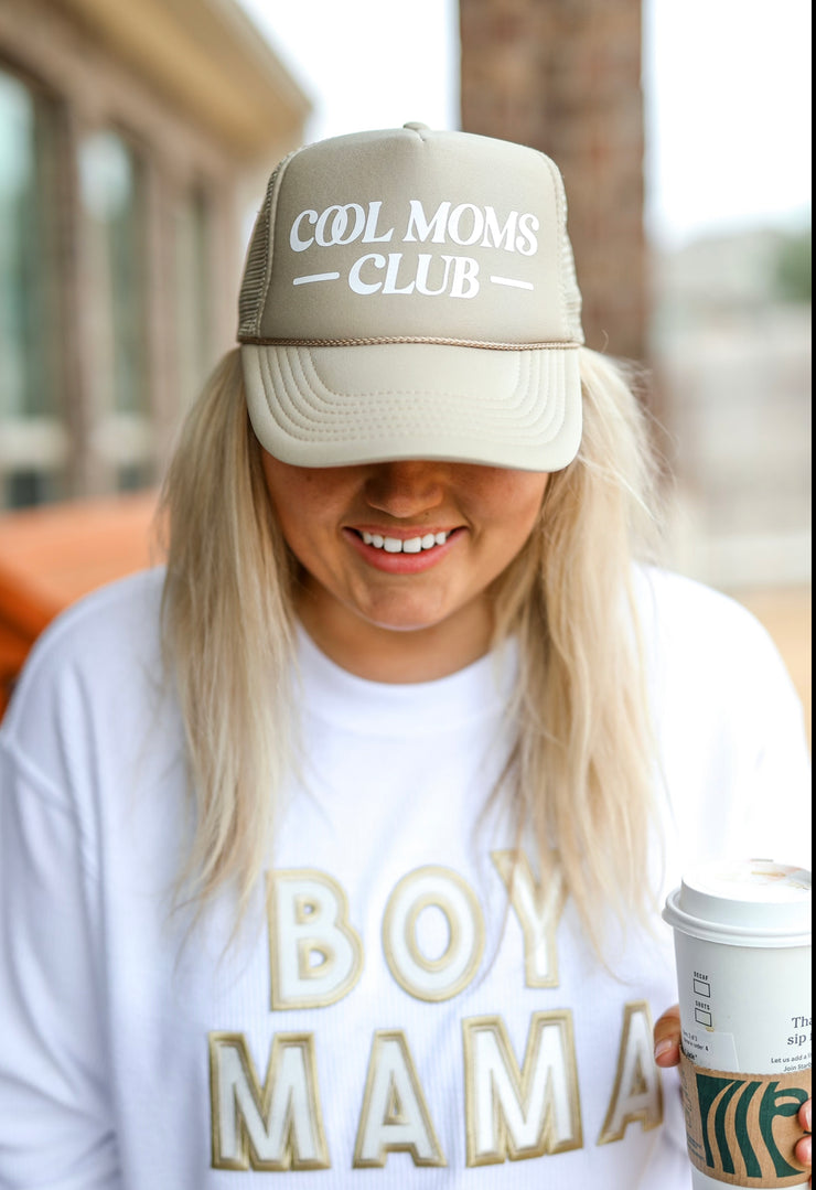 Cap - Cool Mom Club (Tan) - Pack of 6
